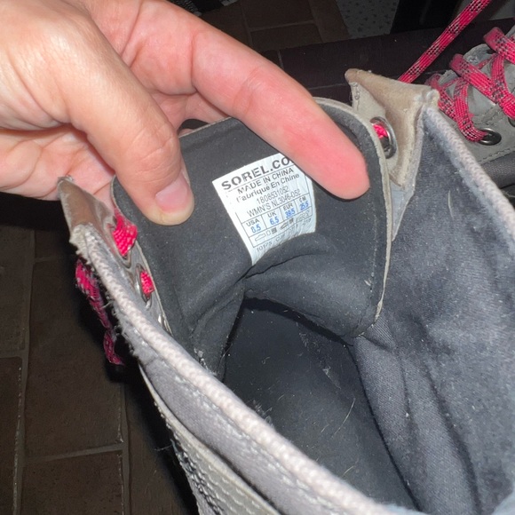 Sorel Lexie Wedge Womens Leather Lace Up Ankle Waterproof Booties - Picture 3 of 3